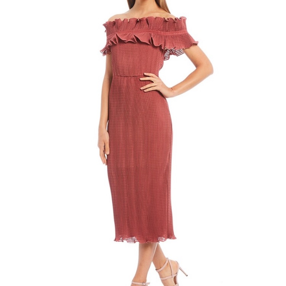 Keepsake Clarity Dress (off-shoulder)